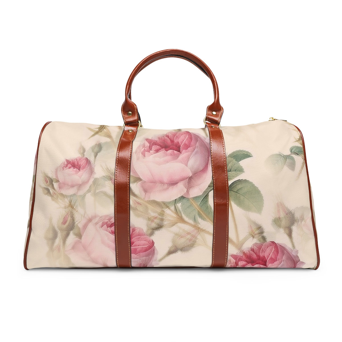 Waterproof Old Pink Roses Bag