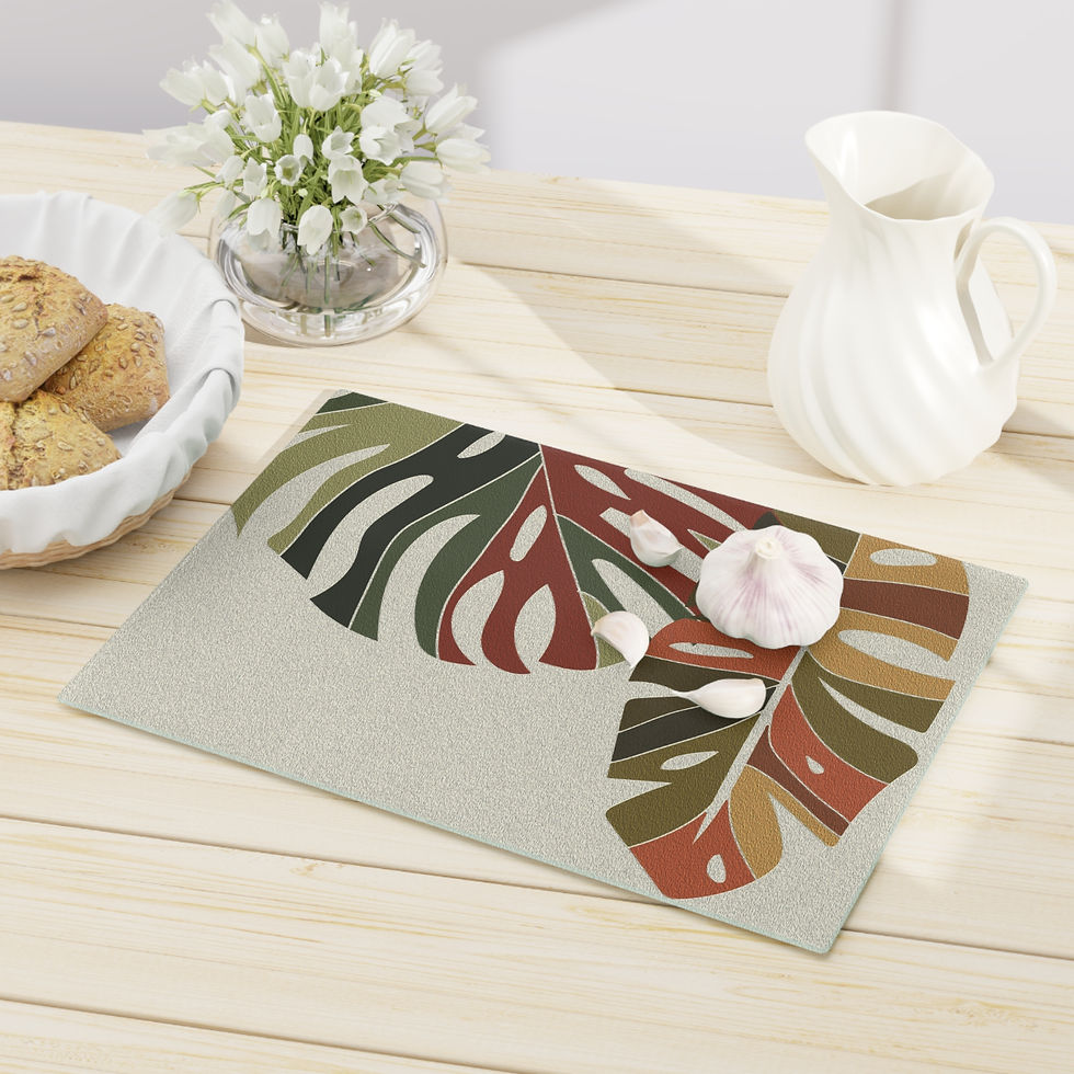 Thumbnail: Leafy Plant Cutting Board