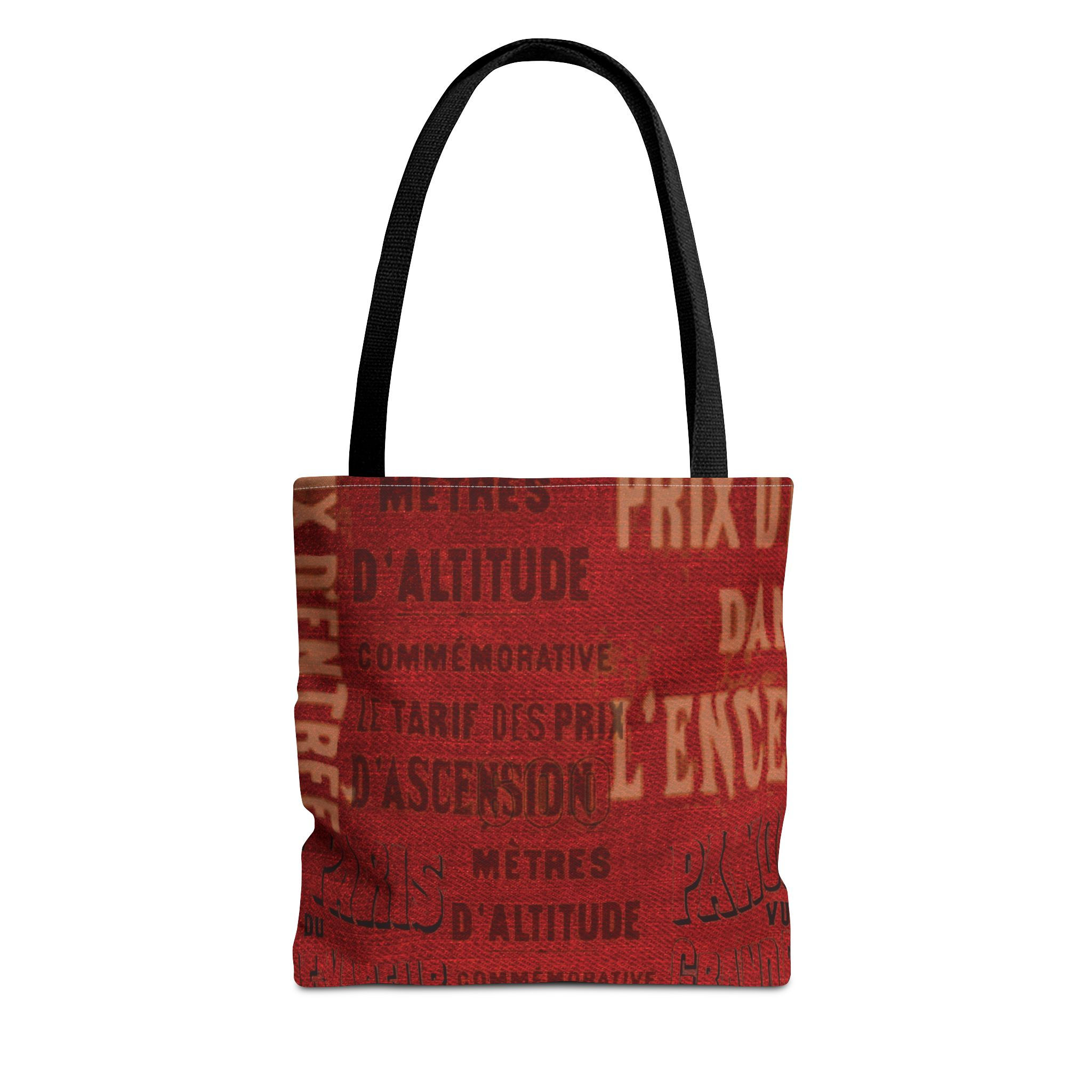 Tote Bag Paris Red