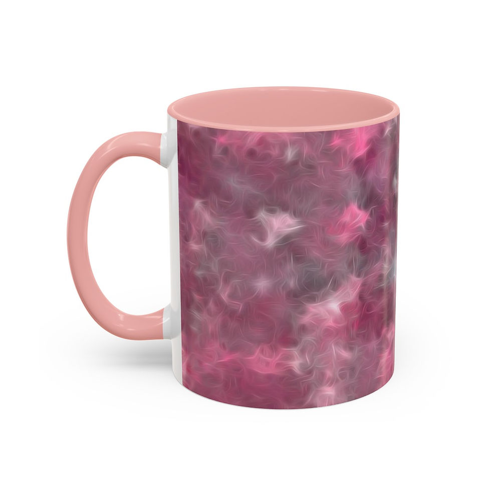 Thumbnail: Feathered Pink Coffee Mug