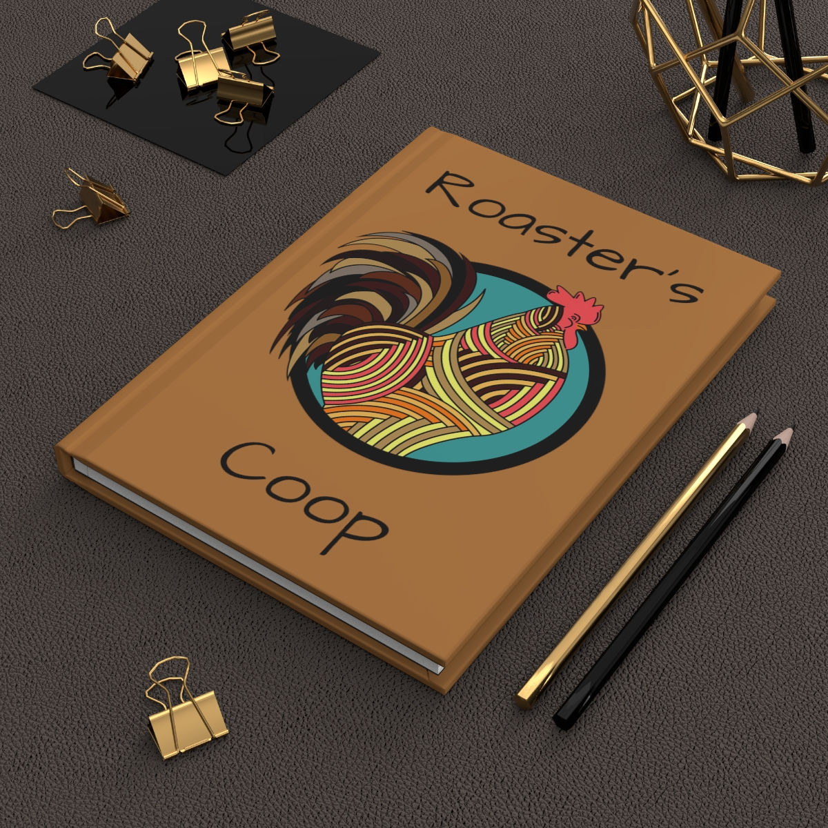 Hardcover Journal Matte Roaster's Coop