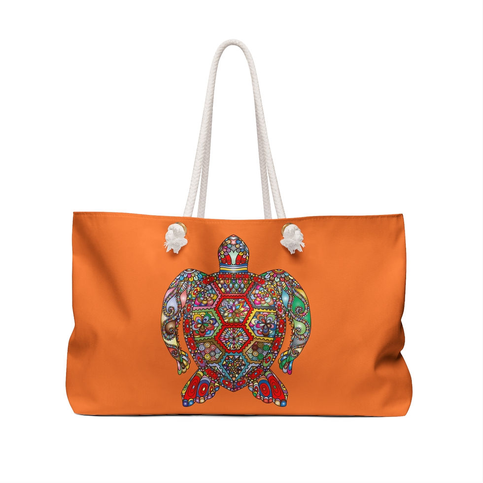 Thumbnail: Weekender Bag Sea Turtle in Crusta