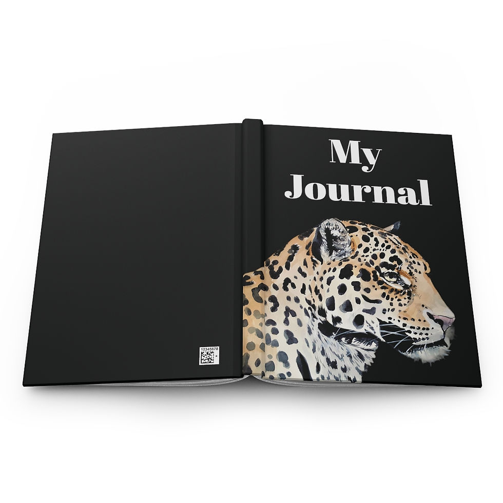 Thumbnail: Hardcover Journal Matte Leopard