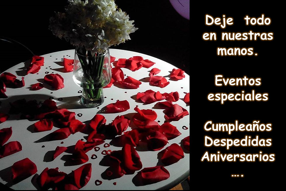 Eventos especiales