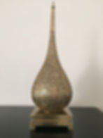 Thumbnail: Authentic Serrouj Karou Brass Table Lamp (BLS80)