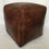 Thumbnail: Moroccan Cube design Pouffe,Leather (PC331)