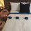 Thumbnail: Moroccan Handwoven Pom Pom Blanket ( PB059)