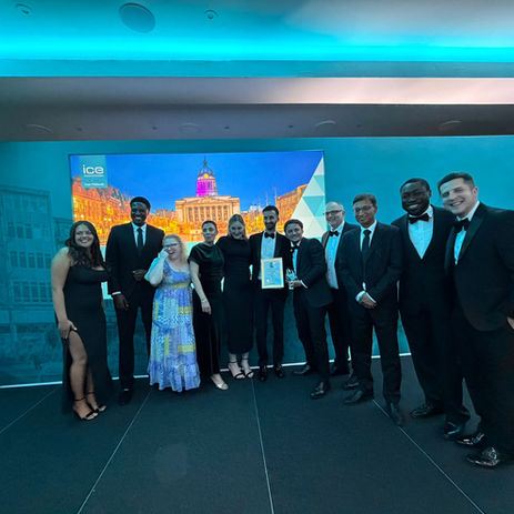 Success for Mott MacDonald Bentley at the ICE East Midlands Merit Awards