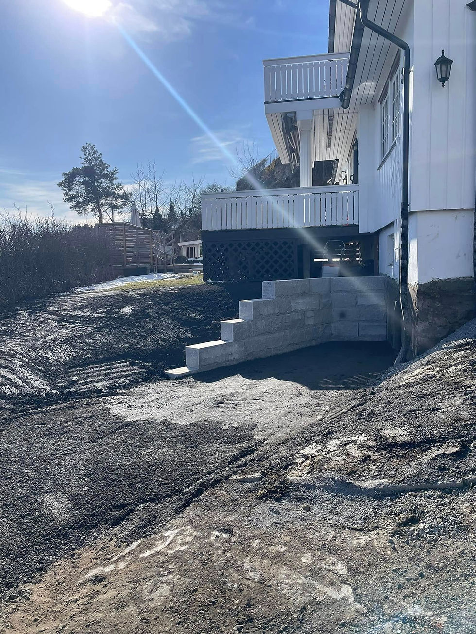 Hvorfor bør du ha en støttemur? Dette bør du vite før bakken gir etter.