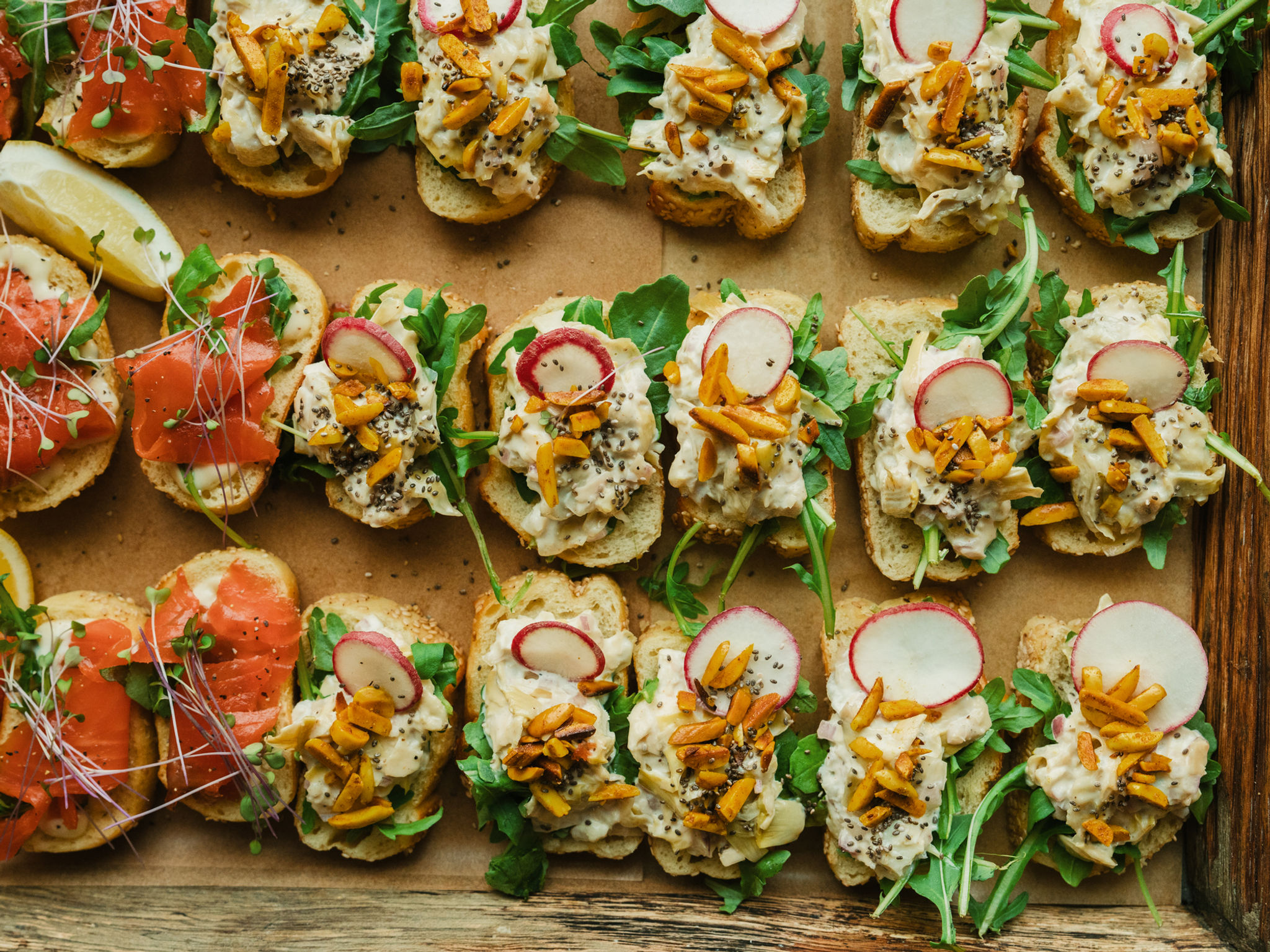 Crostini Appetizer Trays