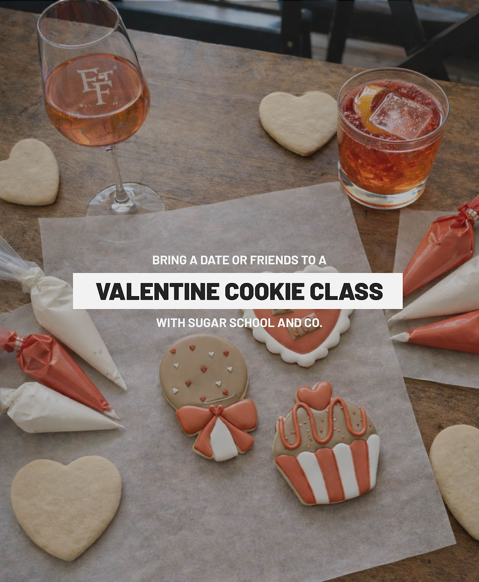 Valentine's Day Cookie Decorating Class