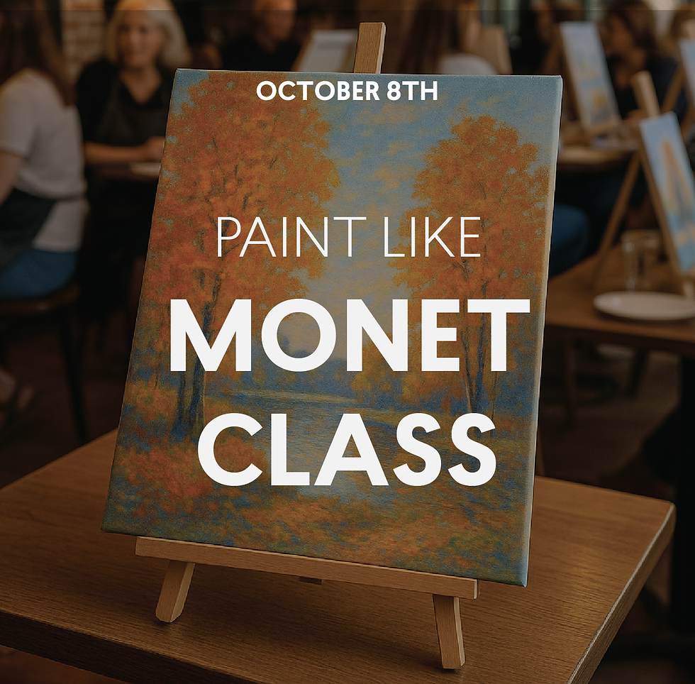 Paint Like Claude Monet: Autumn Trees