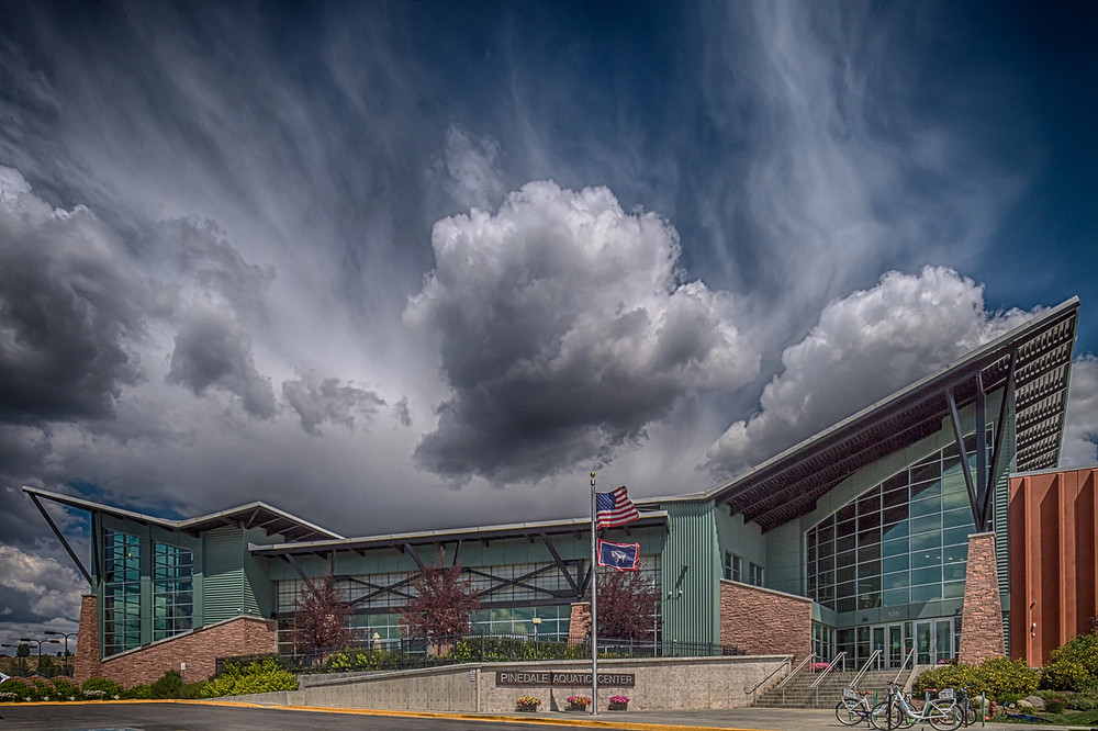 The Pinedale Aquatic Center (photo courtesy of: Arnold Brokling)