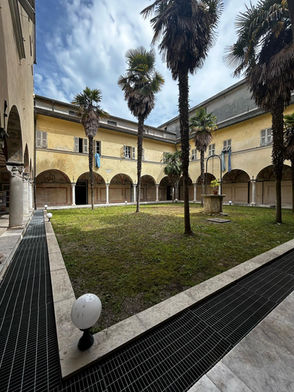 entrata abbazia san nicolò del boschetto