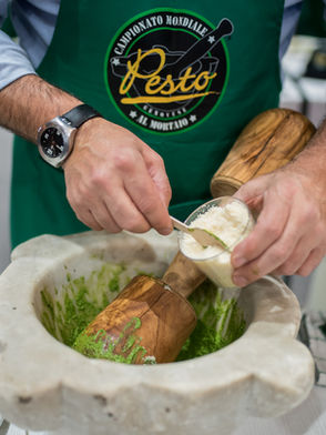 campionato di pesto genovese al mortaio 2026