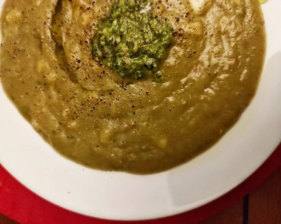 Comfort food perfetto: la minestra della nonna.