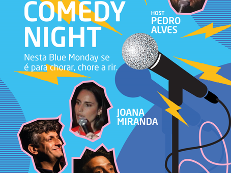 UBBO assinala o dia mais triste do ano com uma noite dedicada ao stand-up comedy!