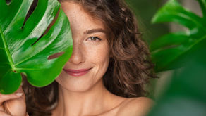 Linha para o corpo e rosto com ingredientes naturais