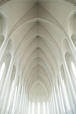White Arched Ceiling image