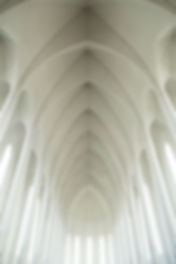 White Arched Ceiling