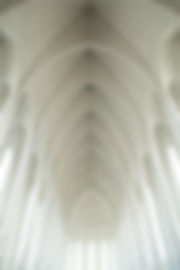 White Arched Ceiling