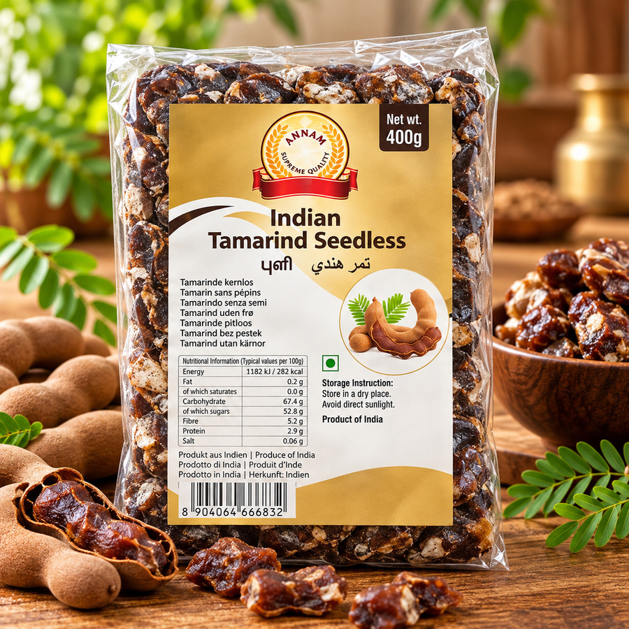 Annam Indian tamarind seedless 400g