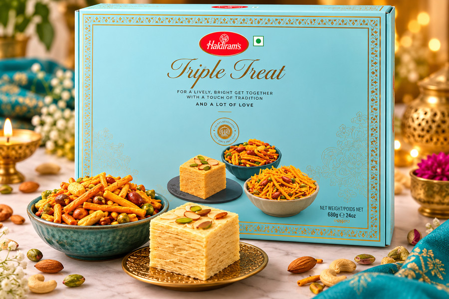 Triple treat gift box
