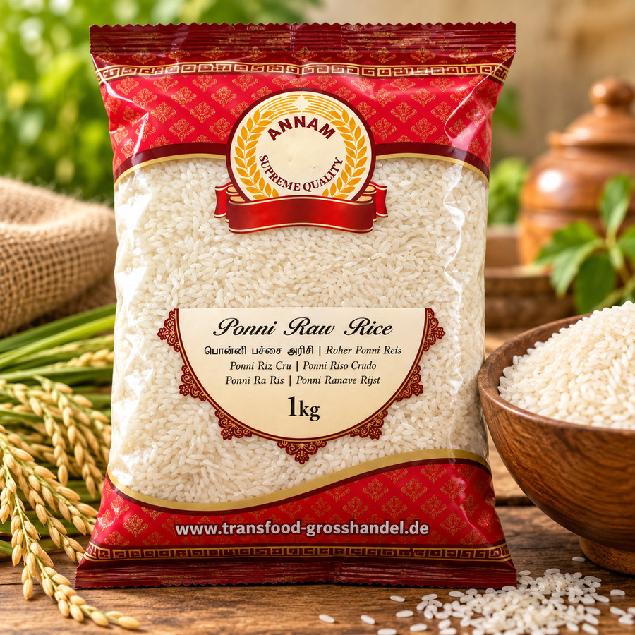 Annam Ponni raw rice 1kg