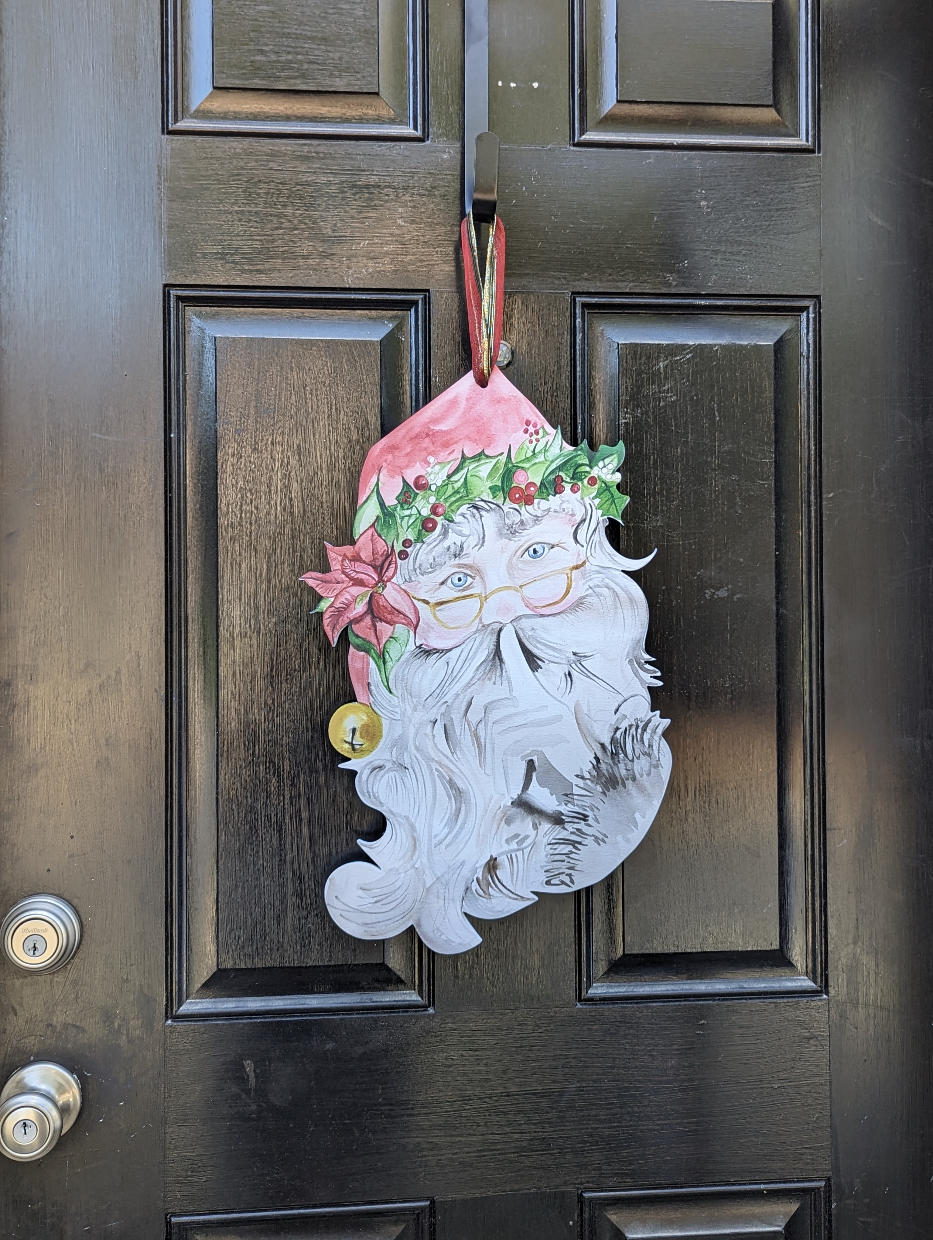 Santa Door Art
