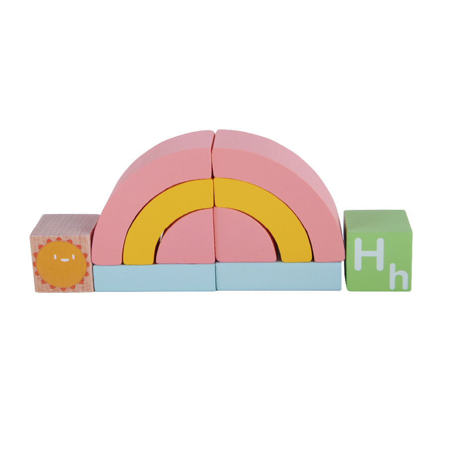 Play & Learn - Rainbow Garden Set - 60pcs