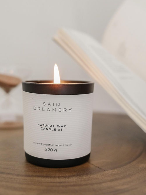 All Natural Wax Candle
