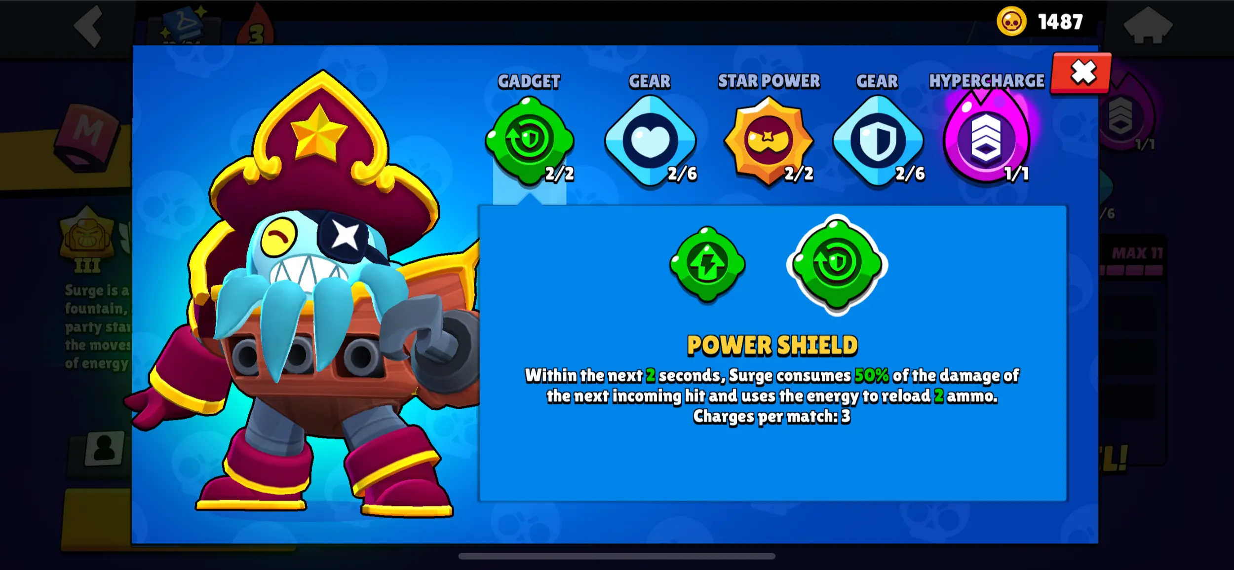 Power shield