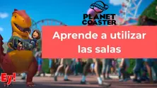 Cómo usar las salas de empleados en Planet Coaster