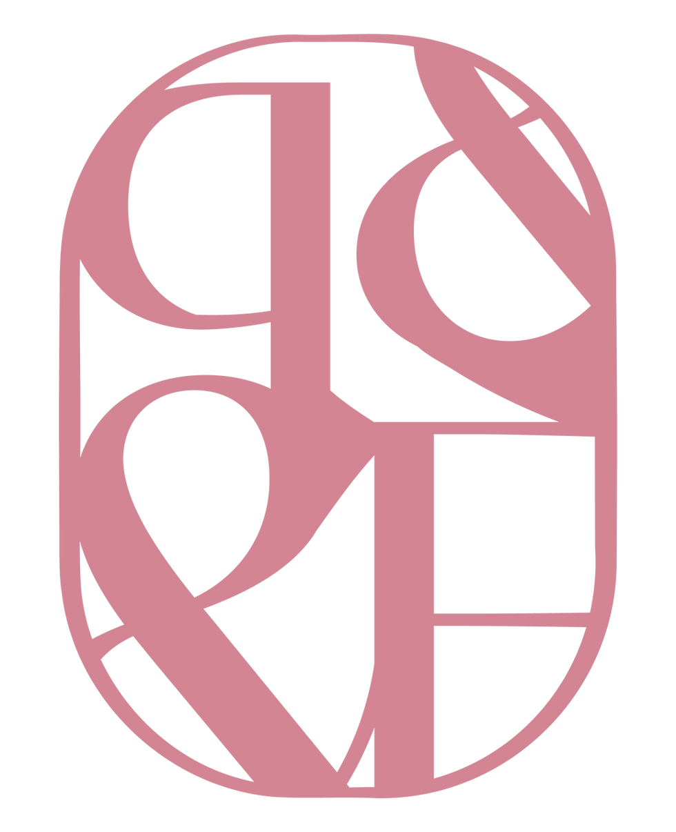 Dusty Darker Pink - (The Heart) - Monogram - transparent - large 300ppi quality.png