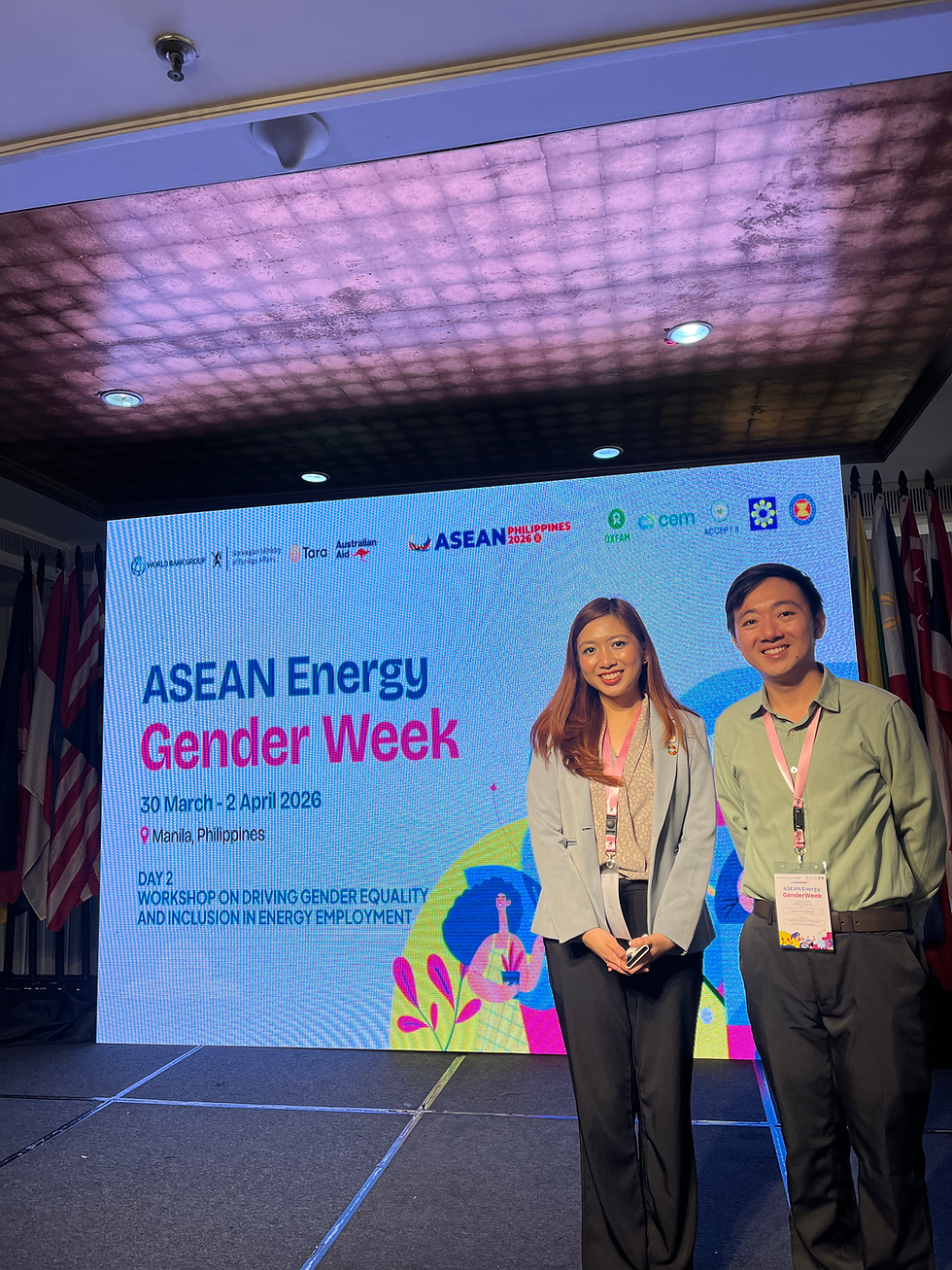 Y4E-SEA Brings Youth and Gender Perspectives to ASEAN Energy Gender Week 2026