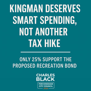 City of Kingman Recreation Center & Bond Proposal – October 2025 Survey Results