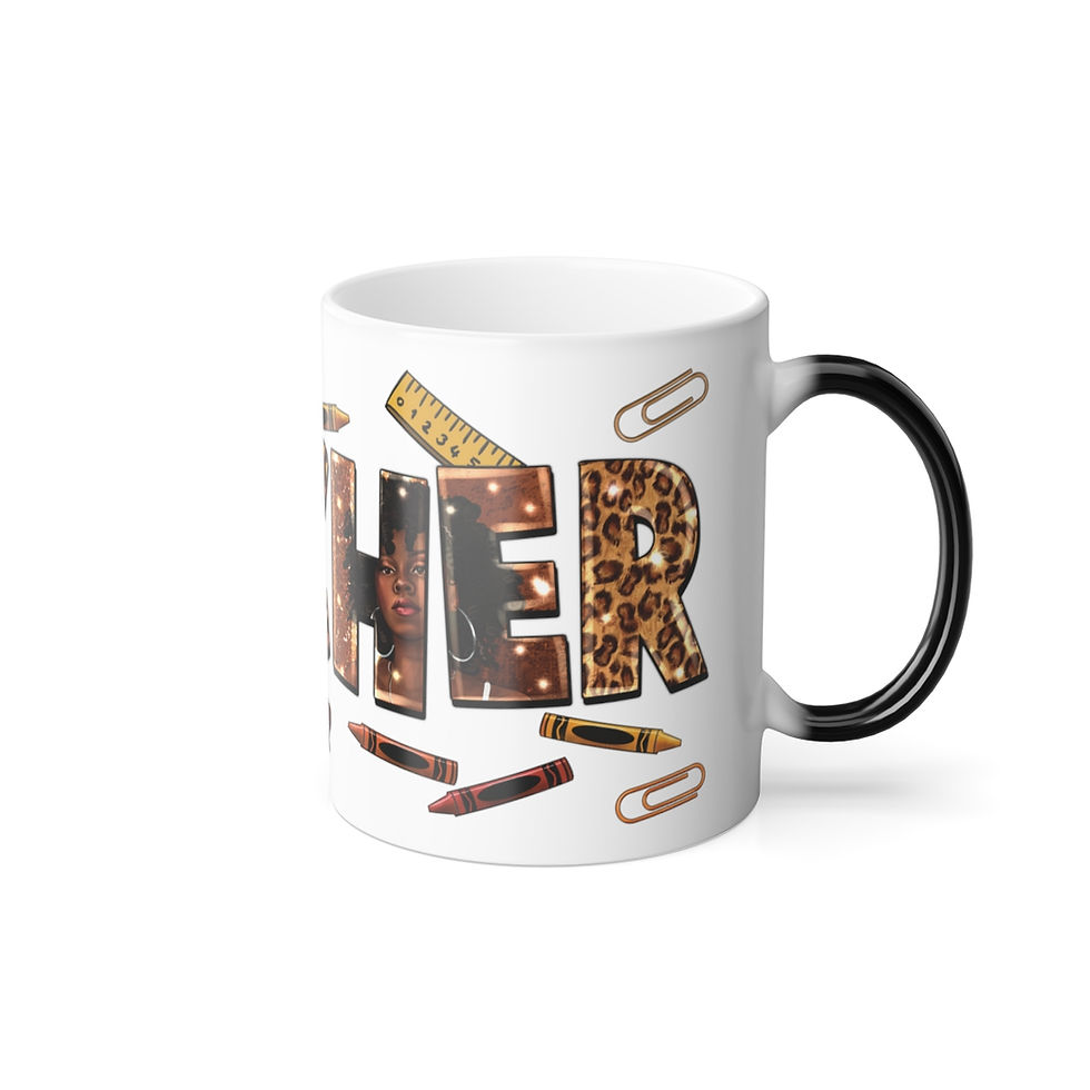 Teacher, Color Morphing Mug, 11oz
