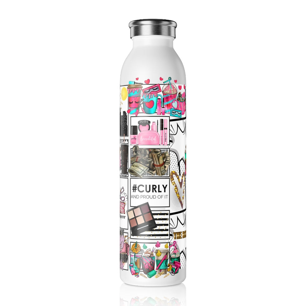 Thumbnail: Its All So Comical (Beauty CEO) 20oz Slim Water Bottle