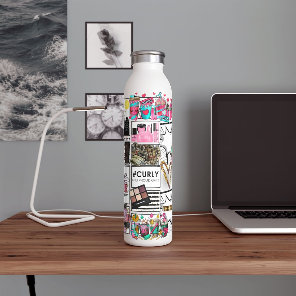Thumbnail: Its All So Comical (Beauty CEO) 20oz Slim Water Bottle