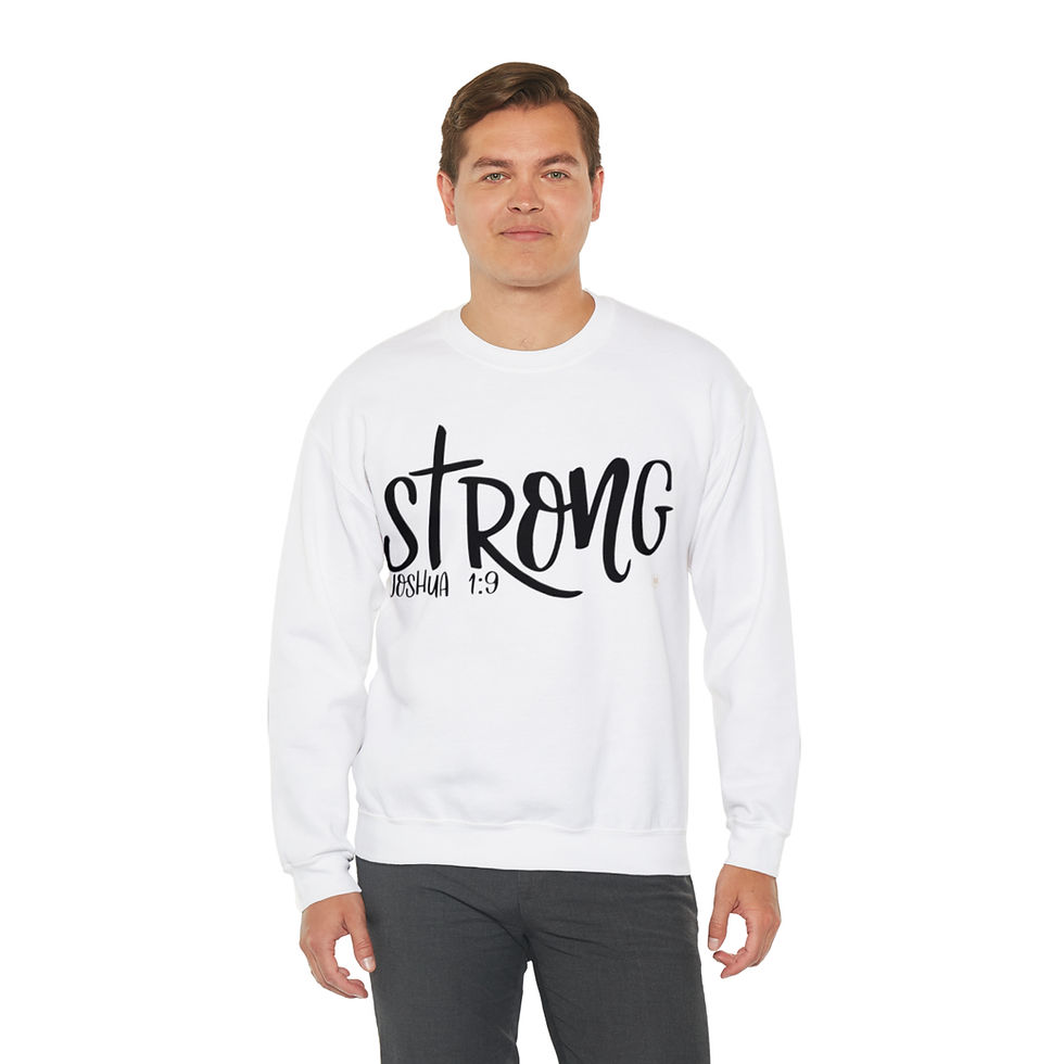 Thumbnail: Strong, Heavy Blend™ Crewneck Sweatshirt