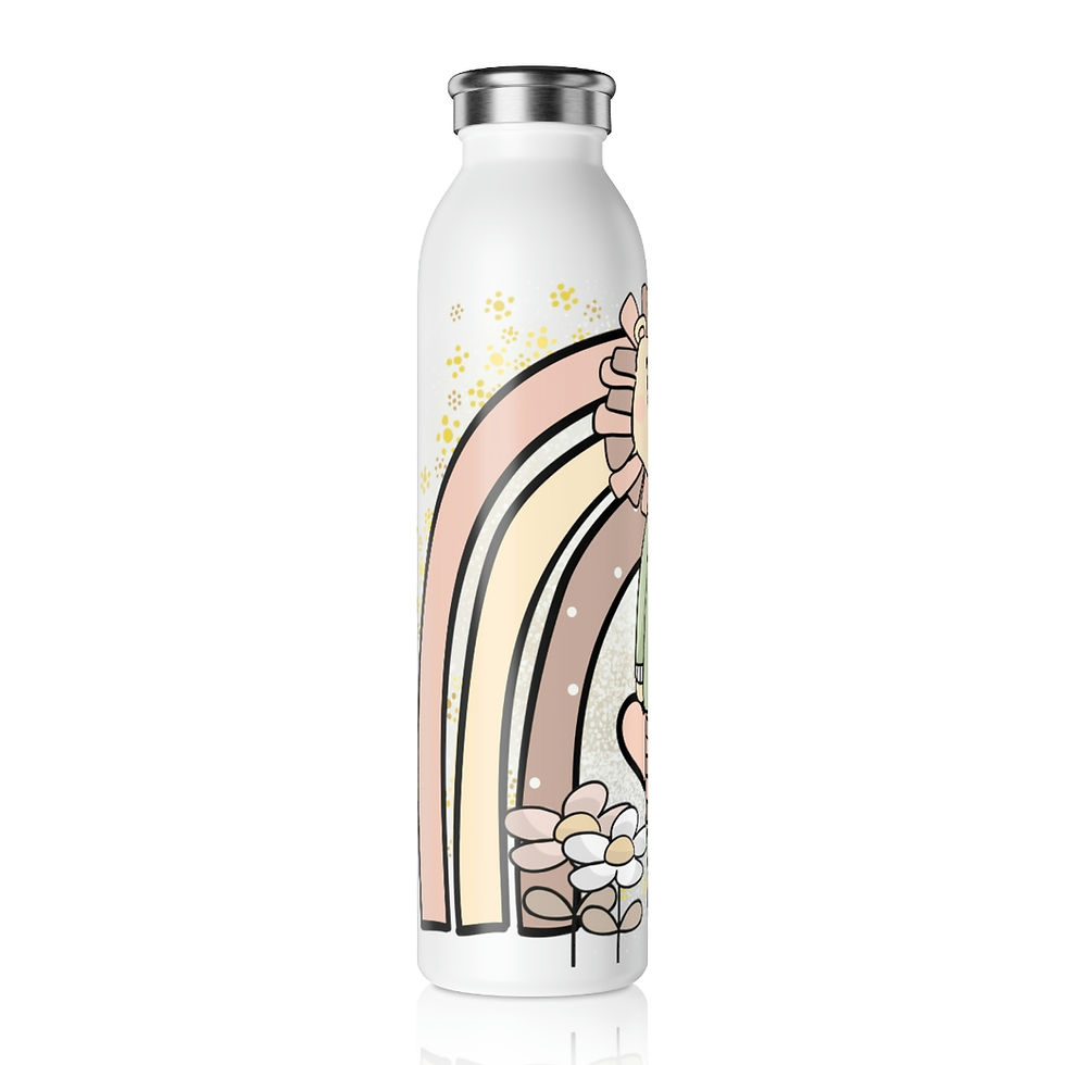 Thumbnail: Hi Wonderful 20oz. Slim Water Bottle