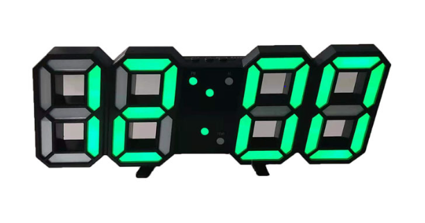 Thumbnail: Simple LED Wall Clock with Alarm