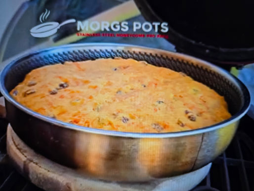Moist Spiced Carrot Cake with Rum-Soaked Sultanas
