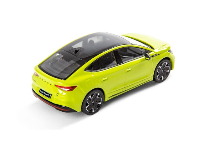 Sīktēls: Enyaq Coupe RS 1:43 Mamba Green