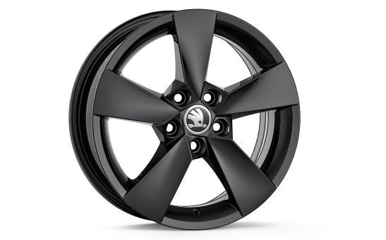 15” light alloy wheel HADAR - black metallic