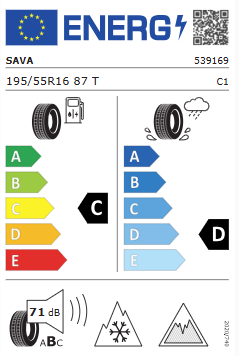 Sīktēls: "Fabia" Ziemas riteņu komplekts ar SAVA ESKIMO ICE 195/55R16