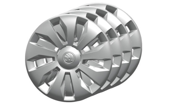 Wheel covers CALISTO for 15“ steel wheels