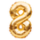 Thumbnail: 34" Jumbo Foil Number 8 Helium Balloon
