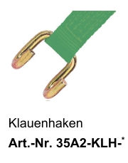 Miniaturbild: Zurrgurt mit Ratsche 1000 daN, 2-teilig