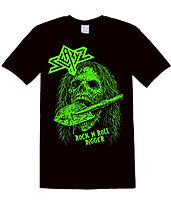 Sleazyz t-shirt noir logo ver fluo.jpg